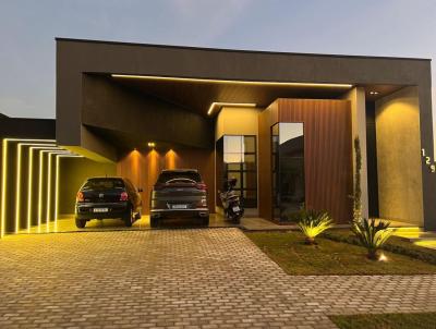 Casa em Condom�nio Mobiliada para Venda, em Presidente Prudente, bairro Residencial Solares, 3 dormit�rios, 4 banheiros, 3 su�tes, 2 vagas
